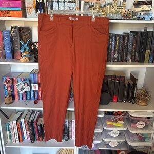 Nanette Lepore Rust Orange Pants